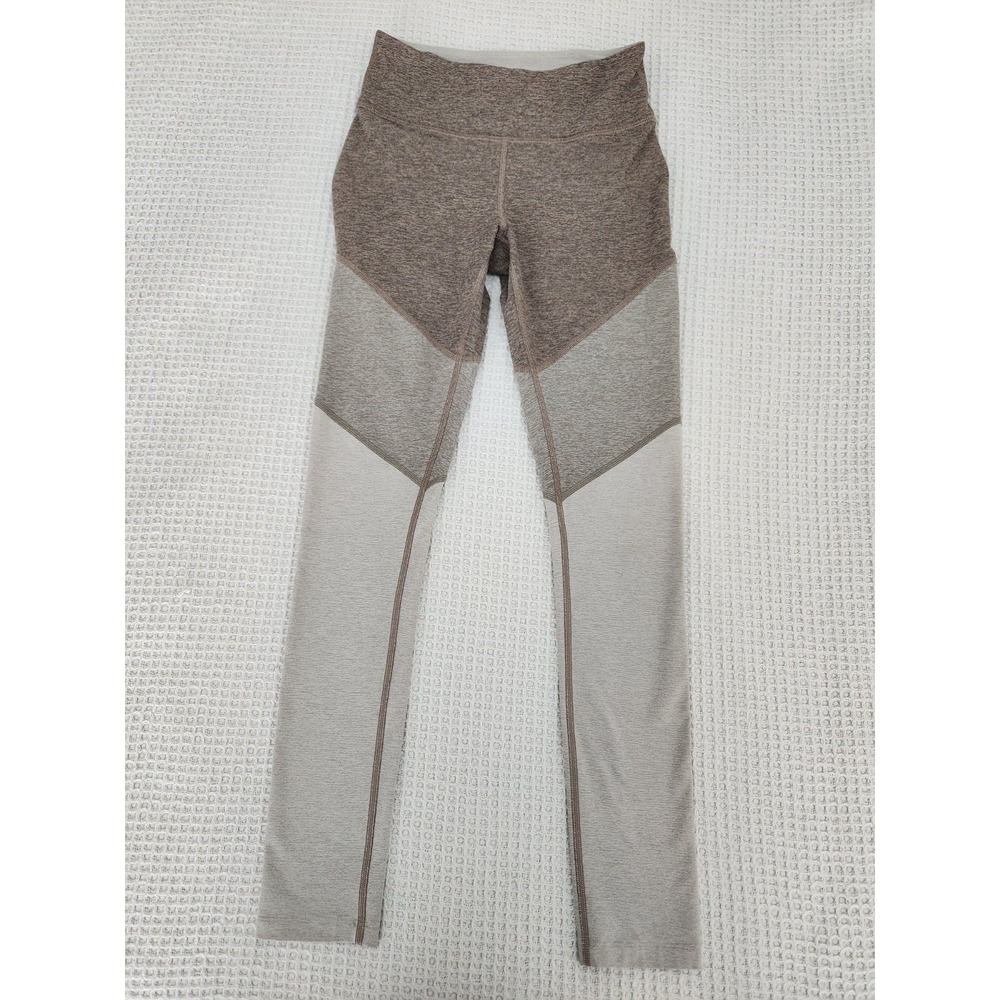 Outdoor Voices Women's XS Springs Leggings Tan Beige Yoga Gym extra Small 7/8